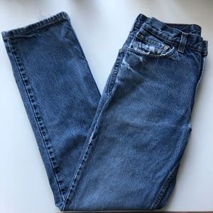 Distressed 505 Levi’s Jeans